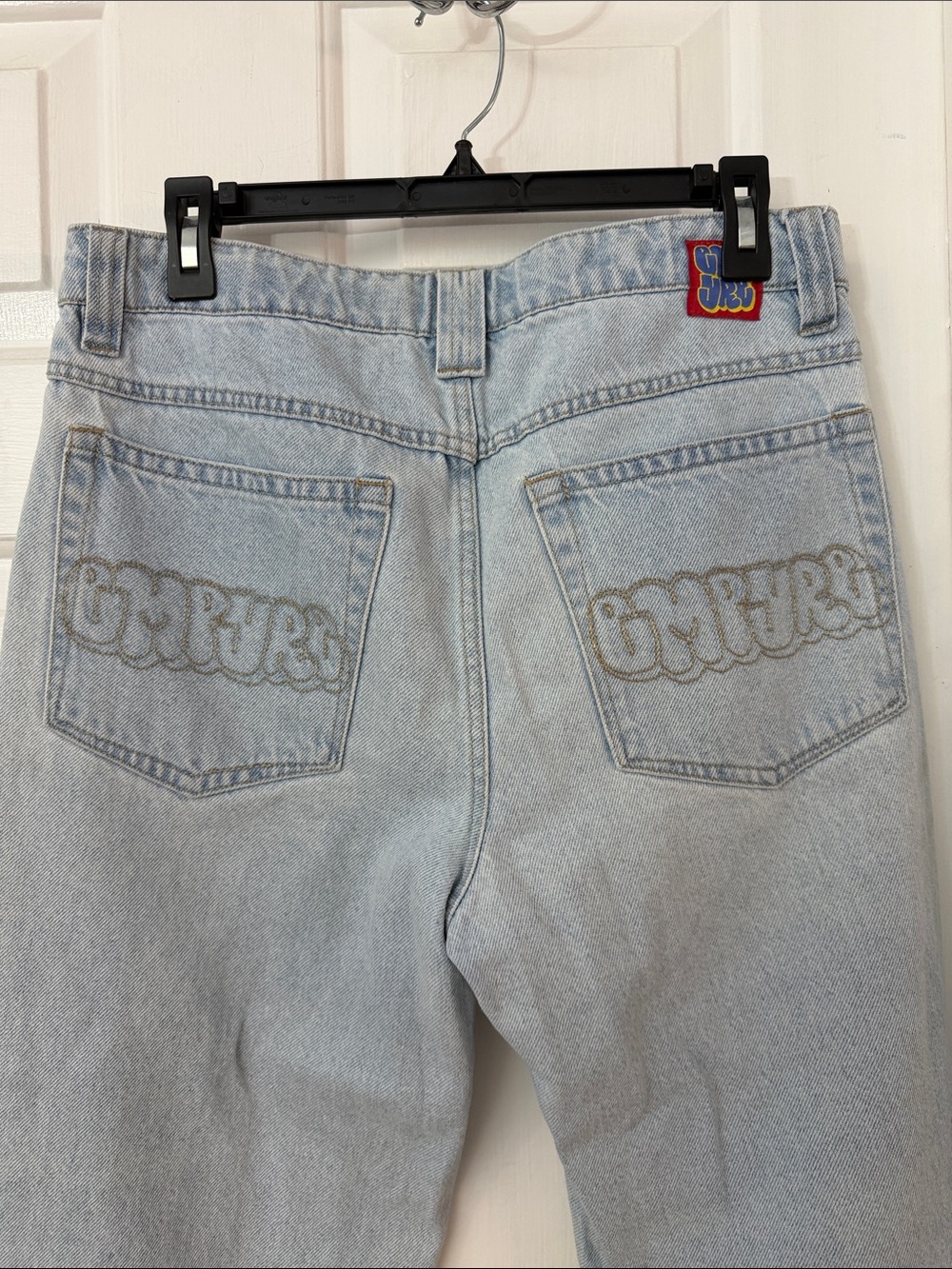 Empyre Ultra Loose Fit Colby Light Wash Skate Jeans Size 27 - Picture 9 of 12